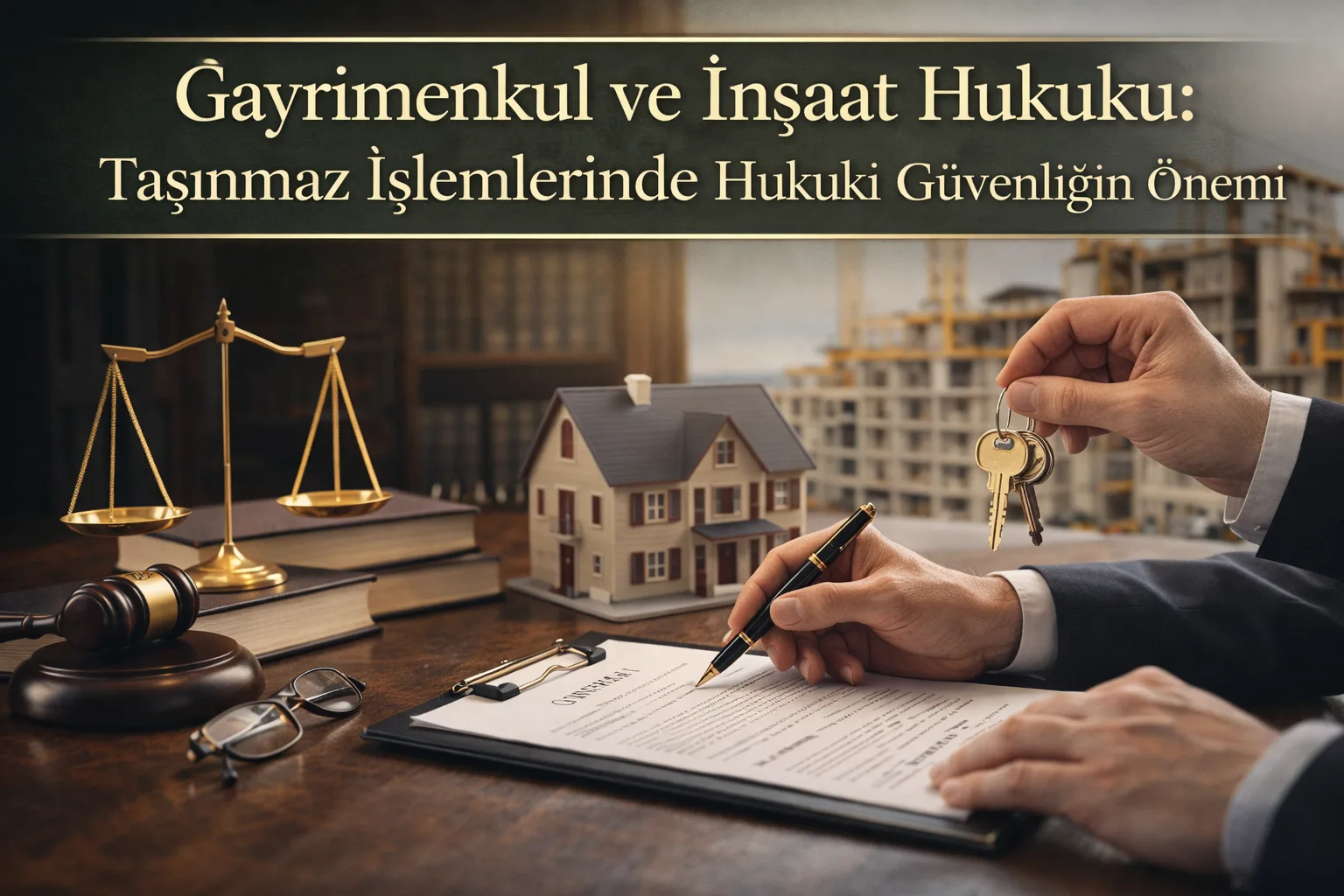 Gayrimenkul ve İnşaat Hukuku: Taşınmaz İşlemlerinde Hukuki Güvenliğin Önemi